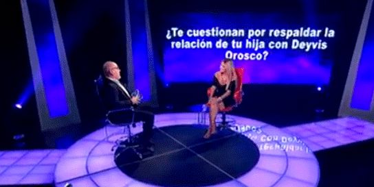 Jessica Newton responderá en 'El valor de la verdad': "¿Te cuestionan por respaldar la relación de tu hija con Deyvis Orosco?". (Captura)