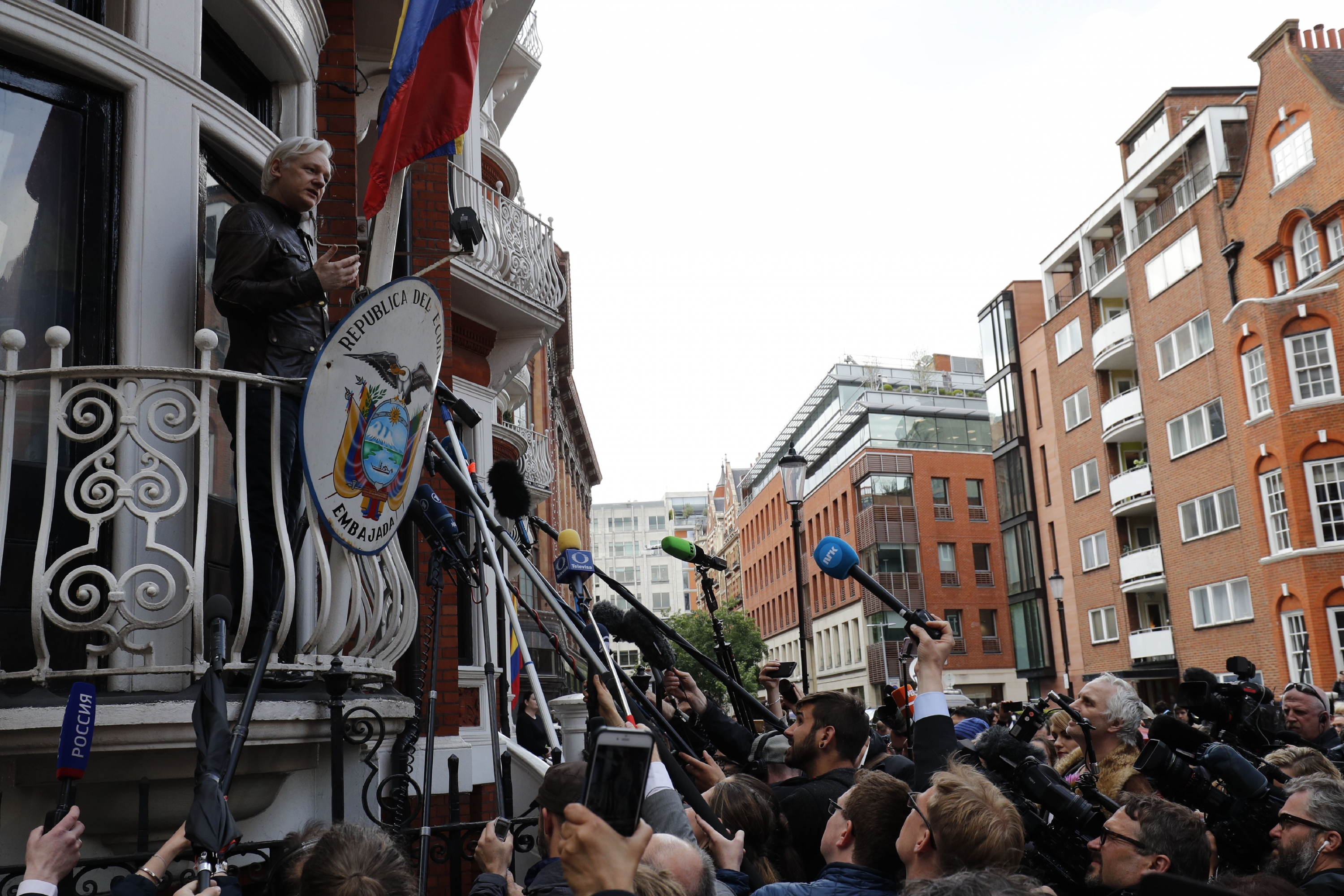 Julian Assange, fundador de WikiLeaks. (Foto: AFP)