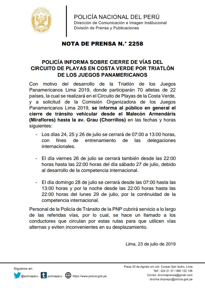 Juegos Panamericanos Lima 2019