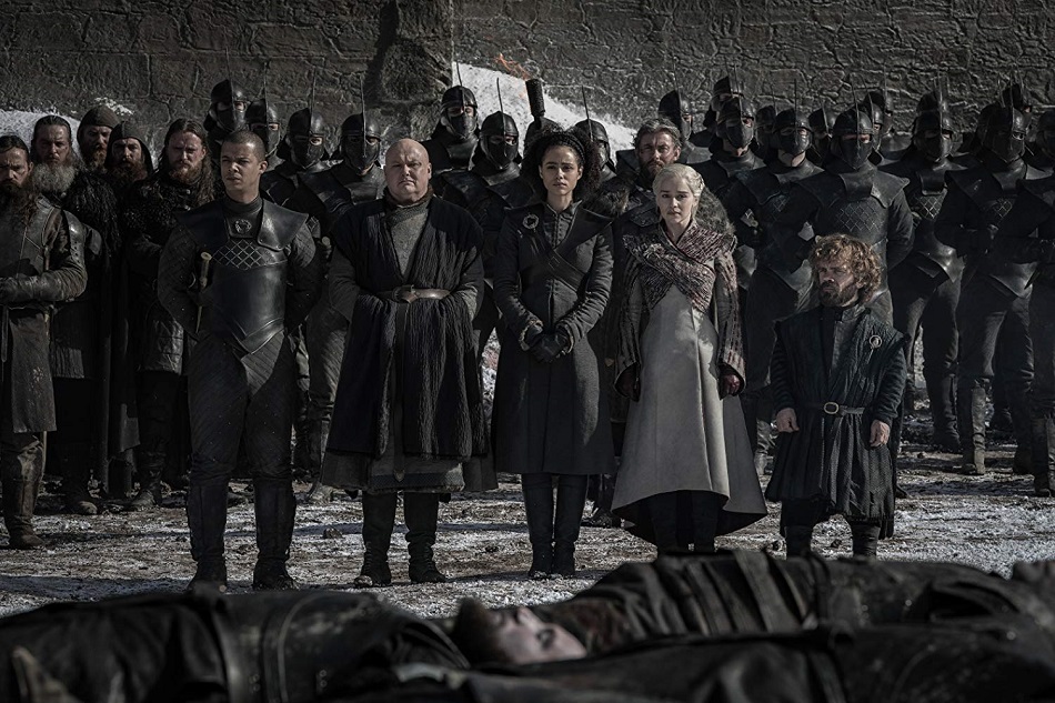 Los sobrevientes de la Batalla de Winterfell frente a los caídos (Foto: HBO)