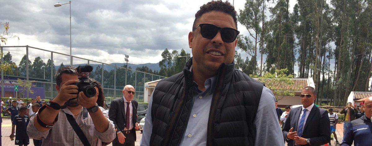 Ronaldo visitó Ecuador para seguir de cerca a una joven joya del Independiente del Valle