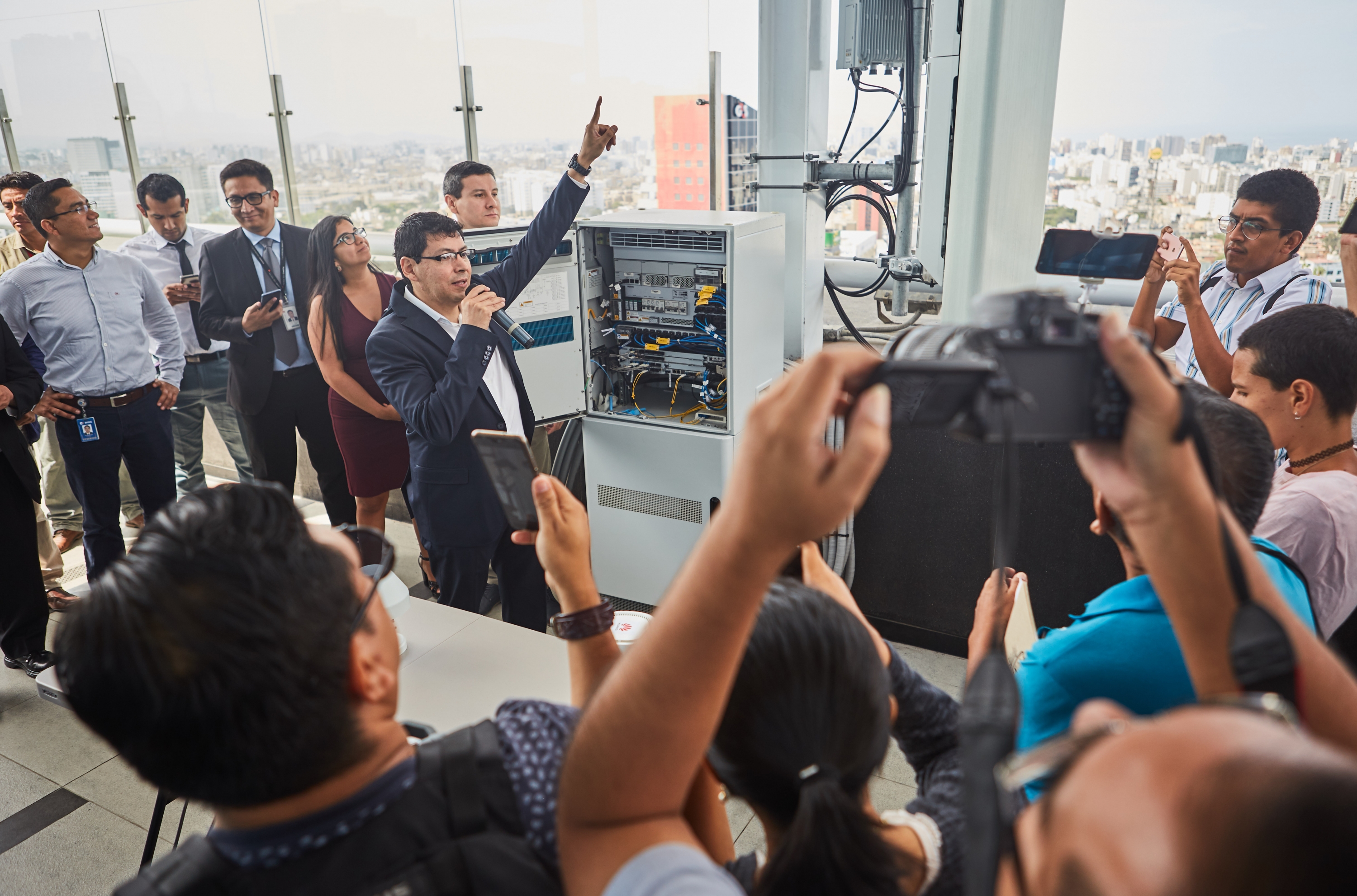 Entel hace primeras pruebas de tecnología móvil 5G en Perú