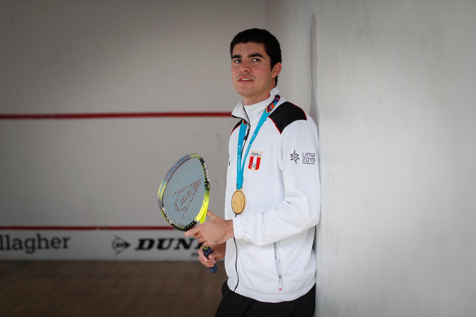 Diego Elías: “Ojalá en el futuro le den un cupo al squash en los Juegos Olímpicos”