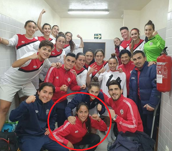 Canales debutó con gol en España (Foto: UDC La Cañada)