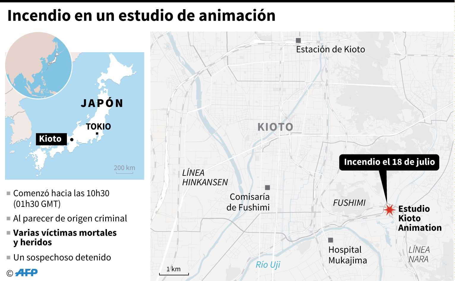 Mapa con los estrechos, calve para el tránsito marítimo de petróleo. (AFP)