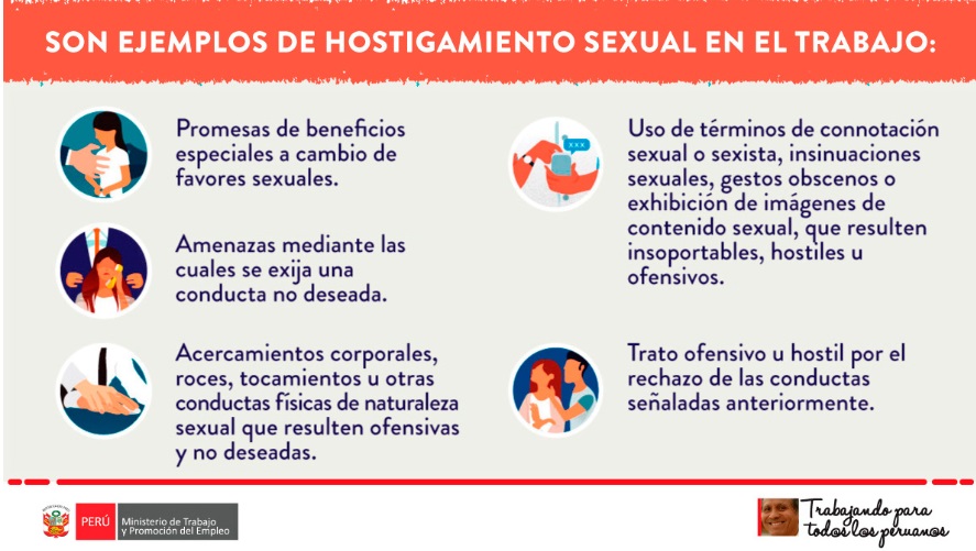 Hostigamiento sexual.