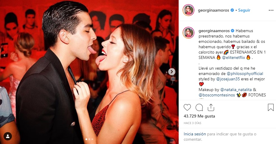 Claudia Salas, Jorge López y Georgina Amorós son los nuevos protagonistas de la serie española "Élite". (Foto: Instagram)