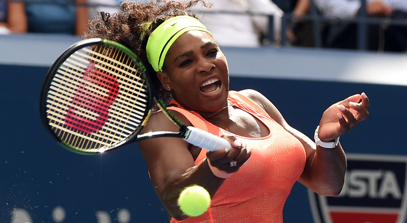 Serena Williams es la única mujer que única mujer que figura en el listado de los deportistas millonarios y aparece en el puesto 63.