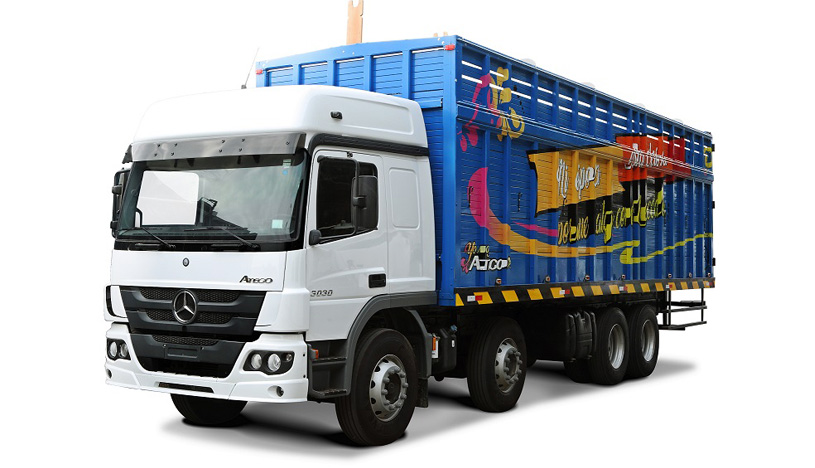 Así luce la renovada versión del Mercedes-Benz Atego 3030
