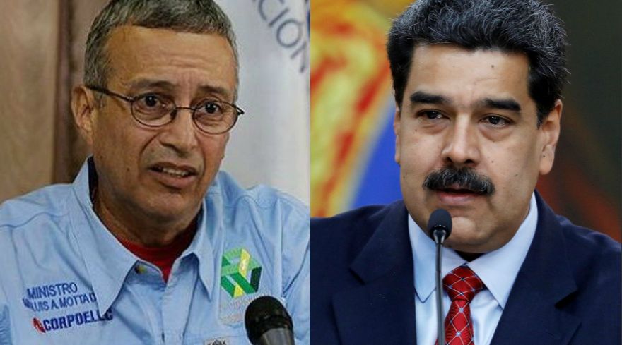 Venezuela: Maduro destituye a Luis Motta Domínguez, ministro de Energía Eléctrica