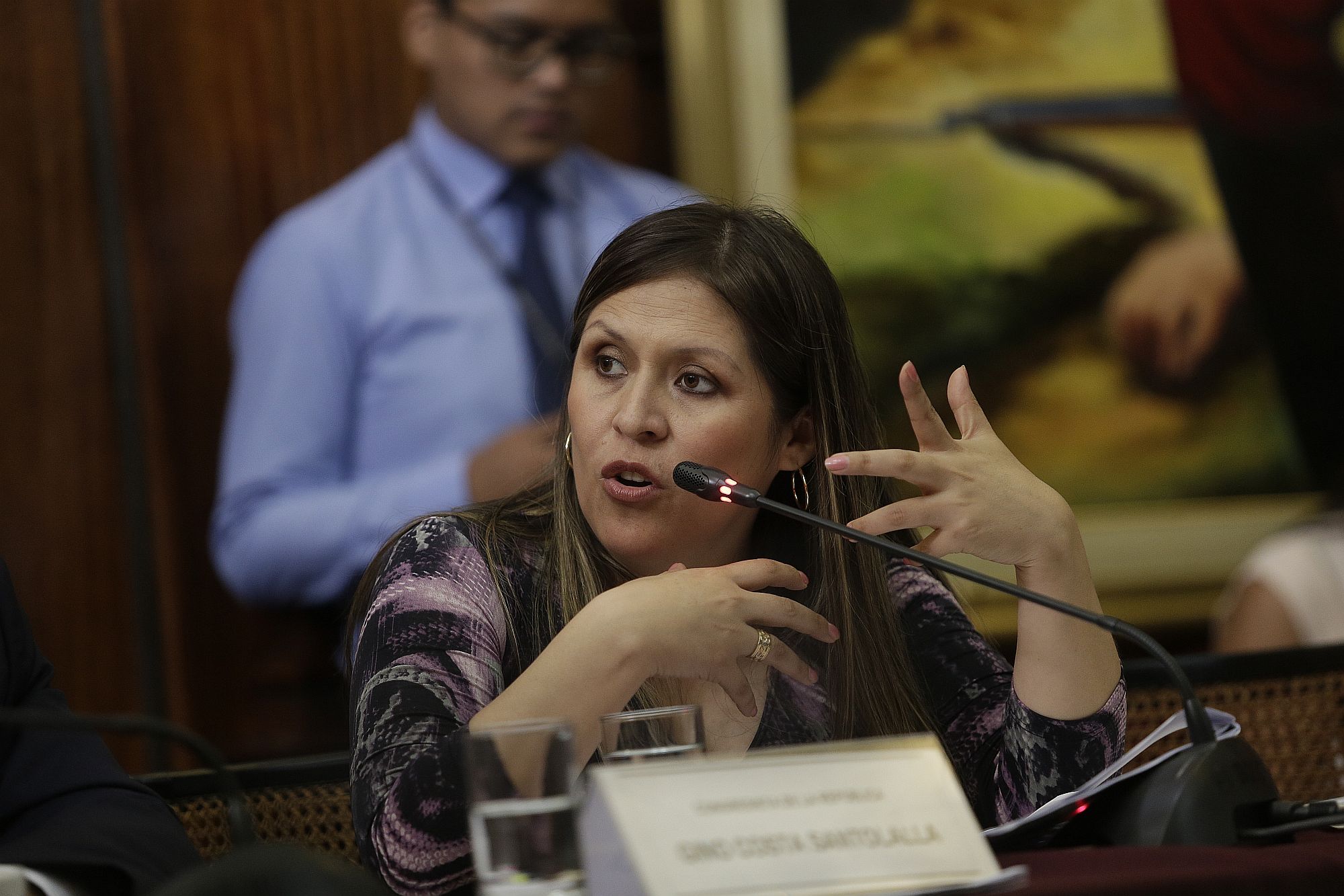 Yeni Vilcatoma oficializó denuncias constitucional y penal contra Martín Vizcarra