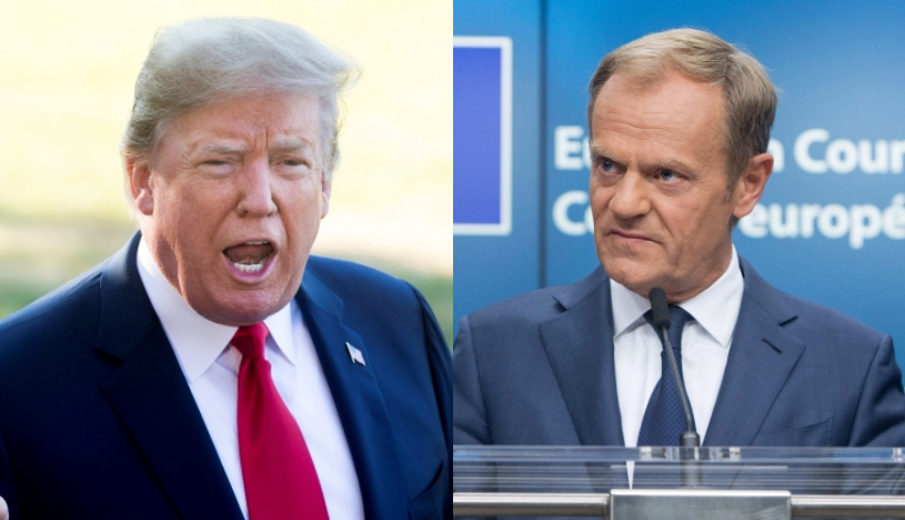 Trump dice que EE.UU. tiene "muchos aliados", en respuesta a Tusk