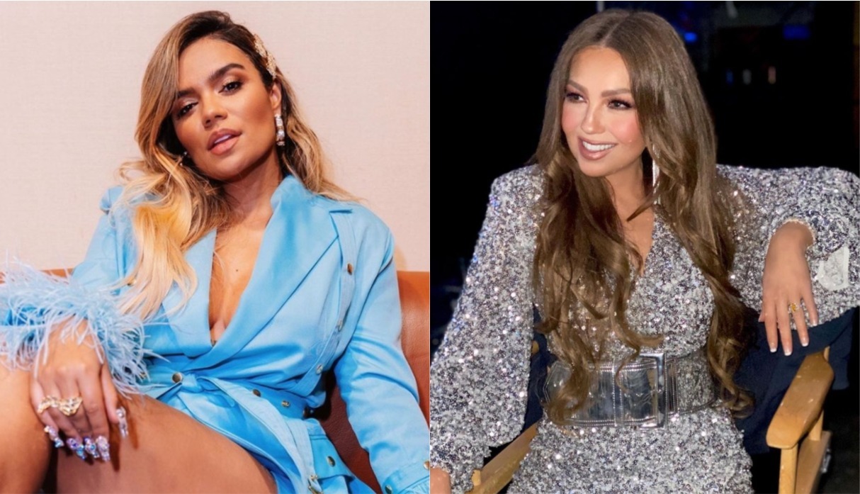 Karol G confesó que Thalía fue su primer ícono musical. (Foto: Instagram)