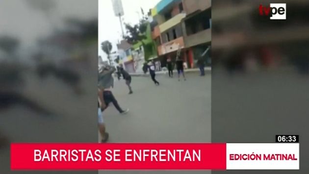 Callao: violencia y pánico por gresca de ‘barristas’ de Alianza Lima y Sport Boys