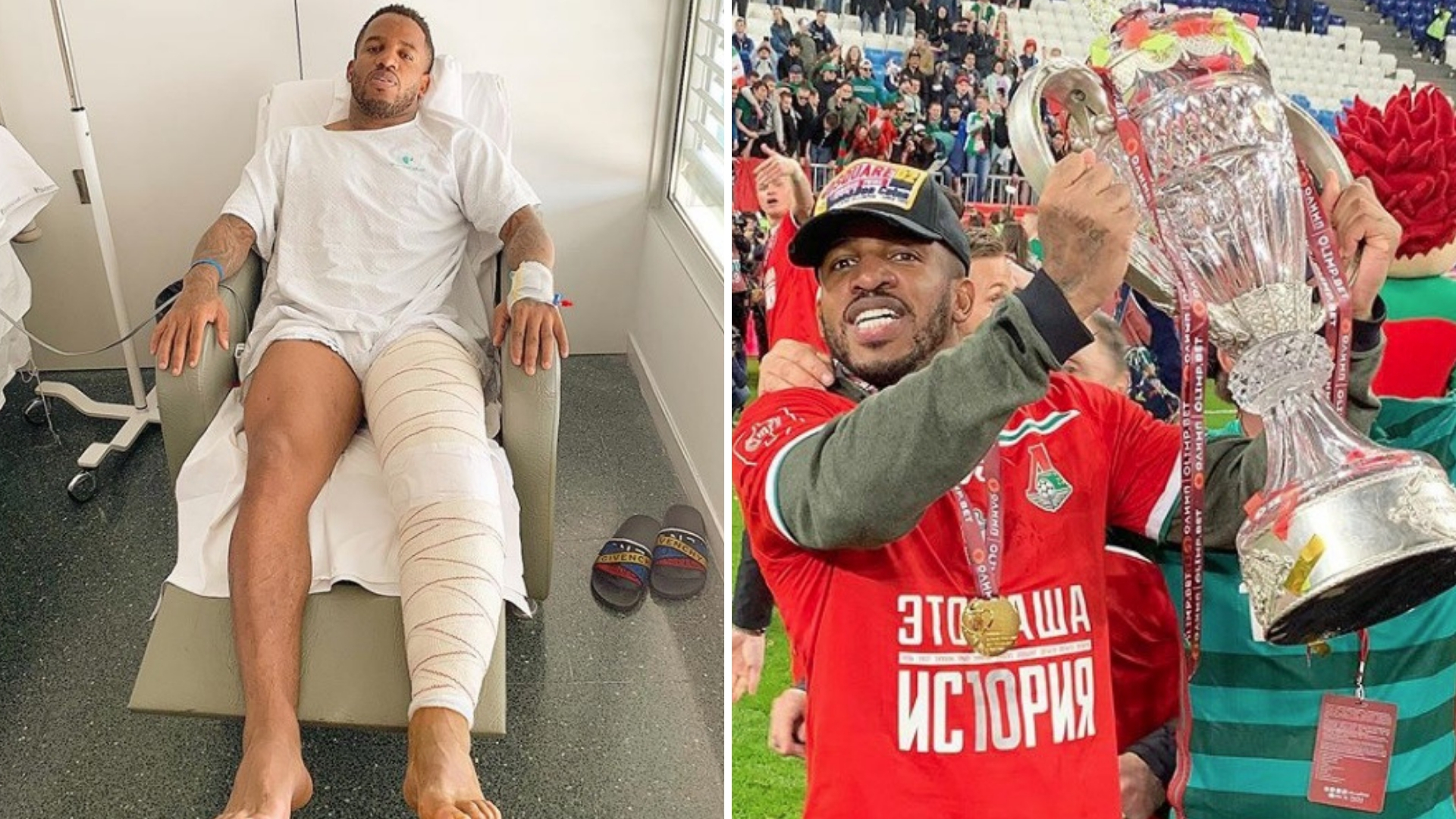 Así se dejó ver Jefferson Farfán tras ser operado