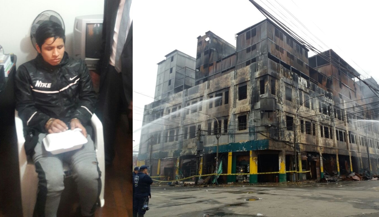Las Malvinas: piden 15 días de prisión preventiva para presunto autor de incendio