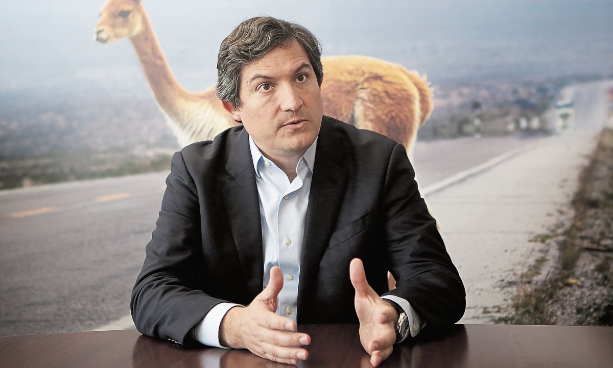 Anglo American. Su vicepresidente de Asuntos Corporativos, Diego Ortega, fija la posición de la empresa. (Foto: Mario Ramón)