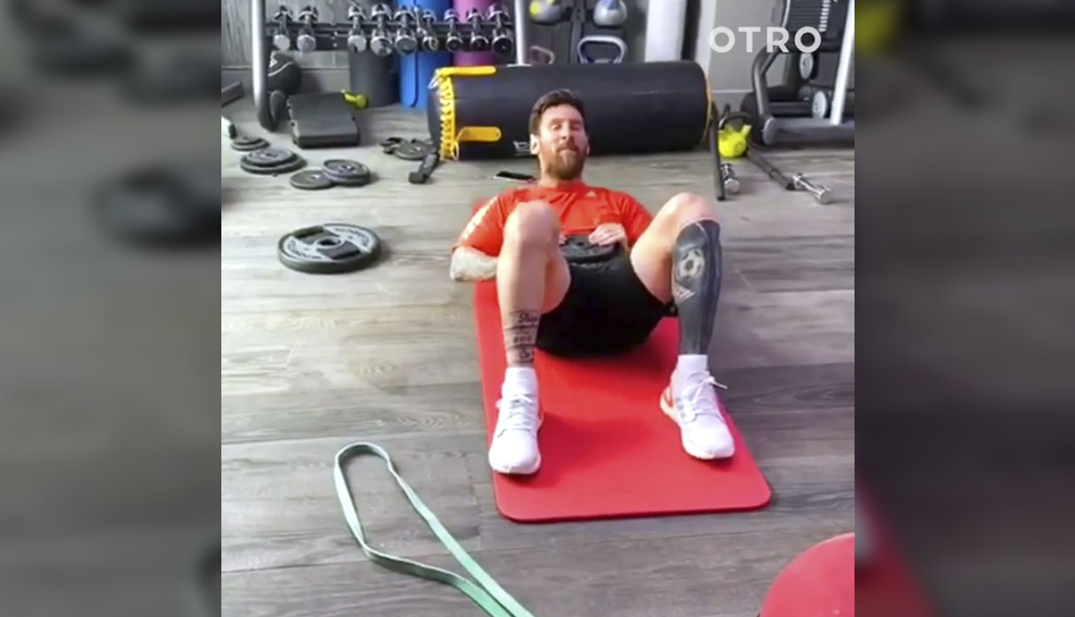 Lionel Messi Gimnasio
