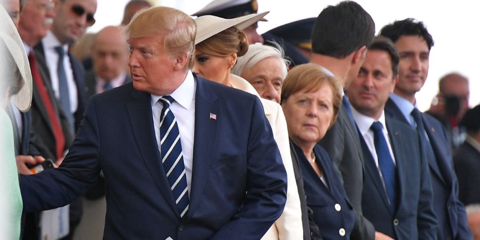 "Nunca llamé a Meghan Markle 'desagradable'. Inventado por los medios Fake News", escribió Trump en Twitter. (Foto: AFP)