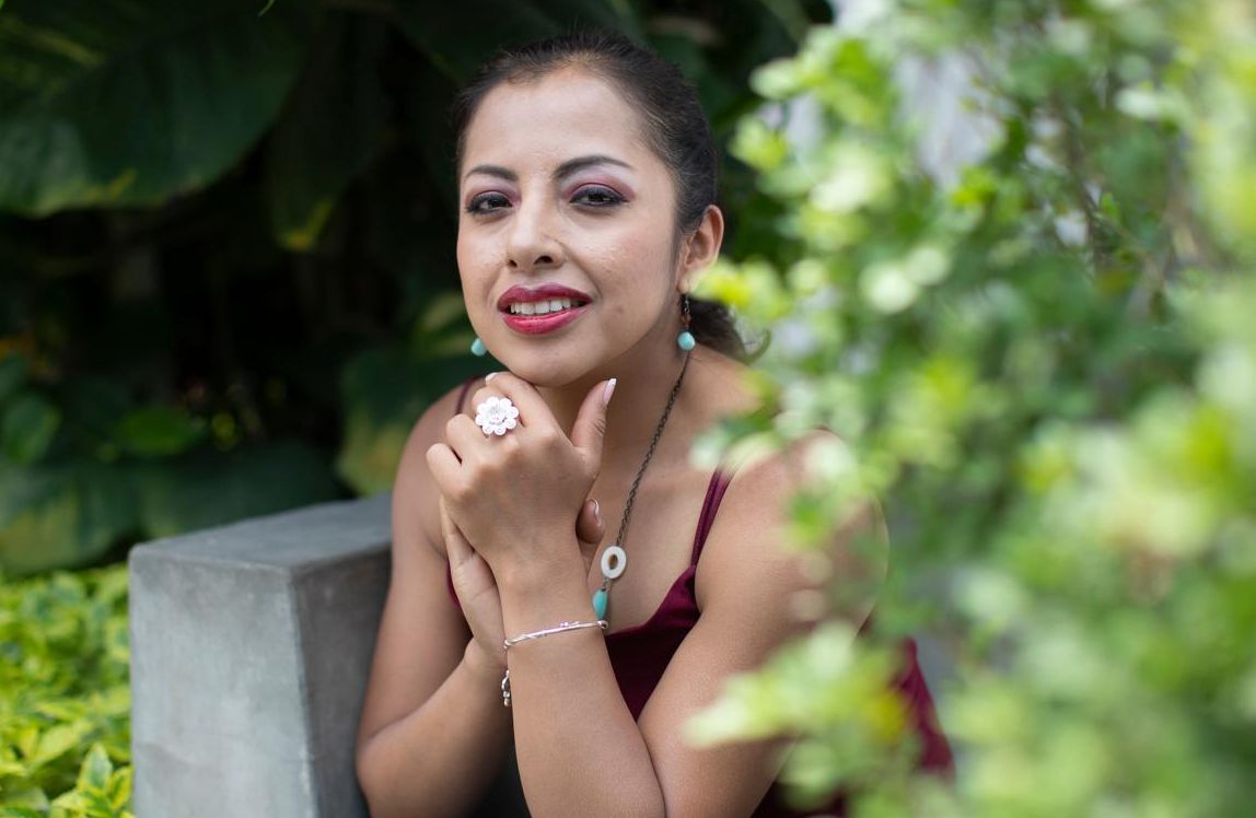 Luz Merly Santa Cruz representará al Perú en el Festival de Viña del Mar. (Foto César Campos / El Comercio)