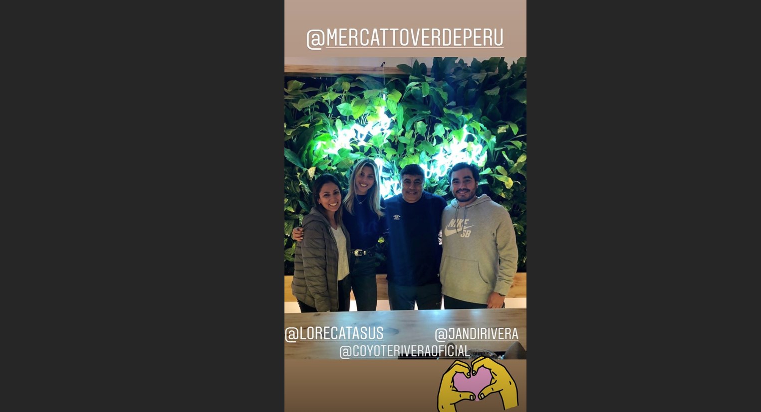 La modelo compartió un momento con el hermano y sobrinos de Paolo Guerrero. (Instagram)