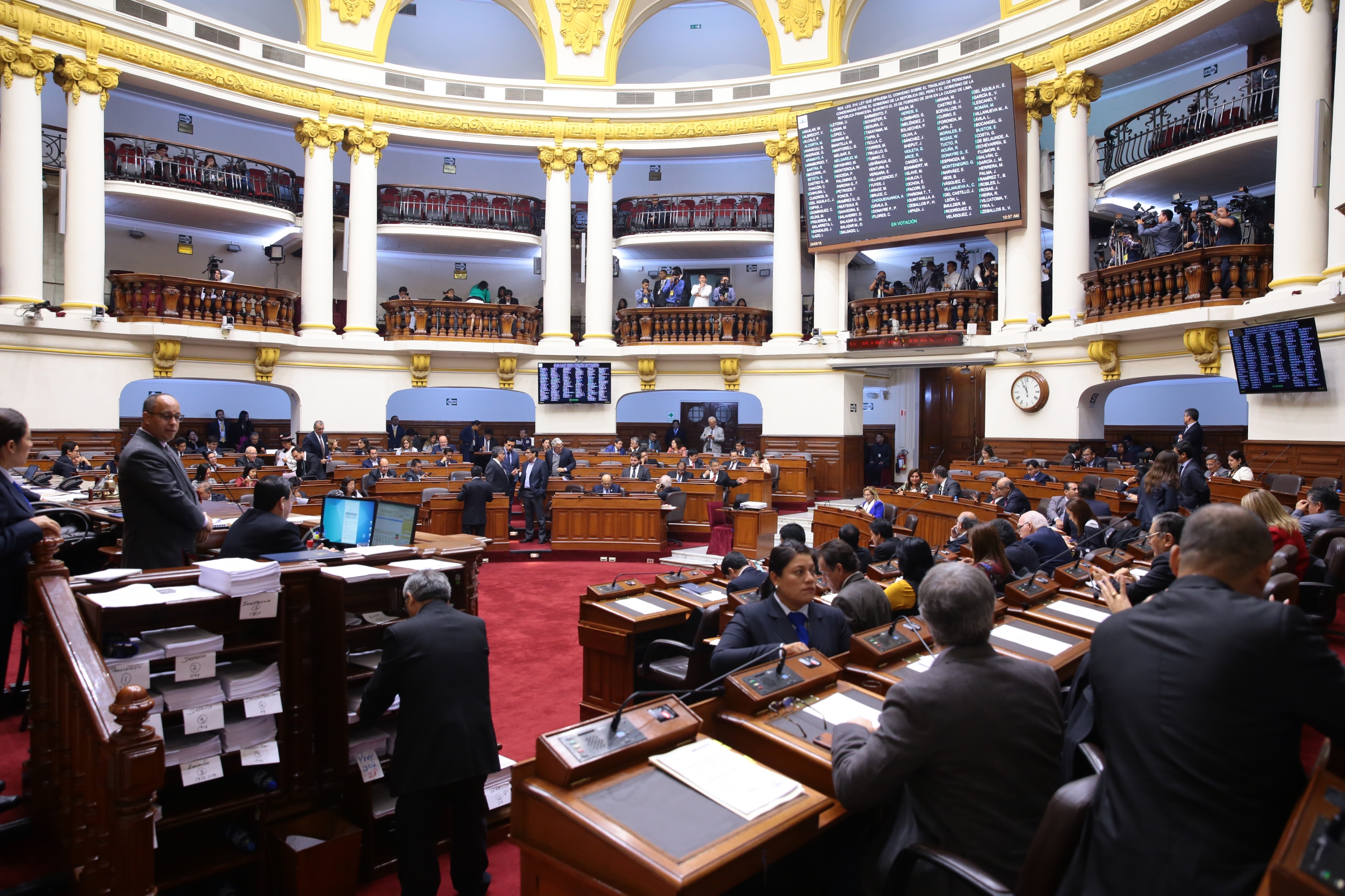 ¿Qué opinan los congresistas sobre las propuestas de reforma política?