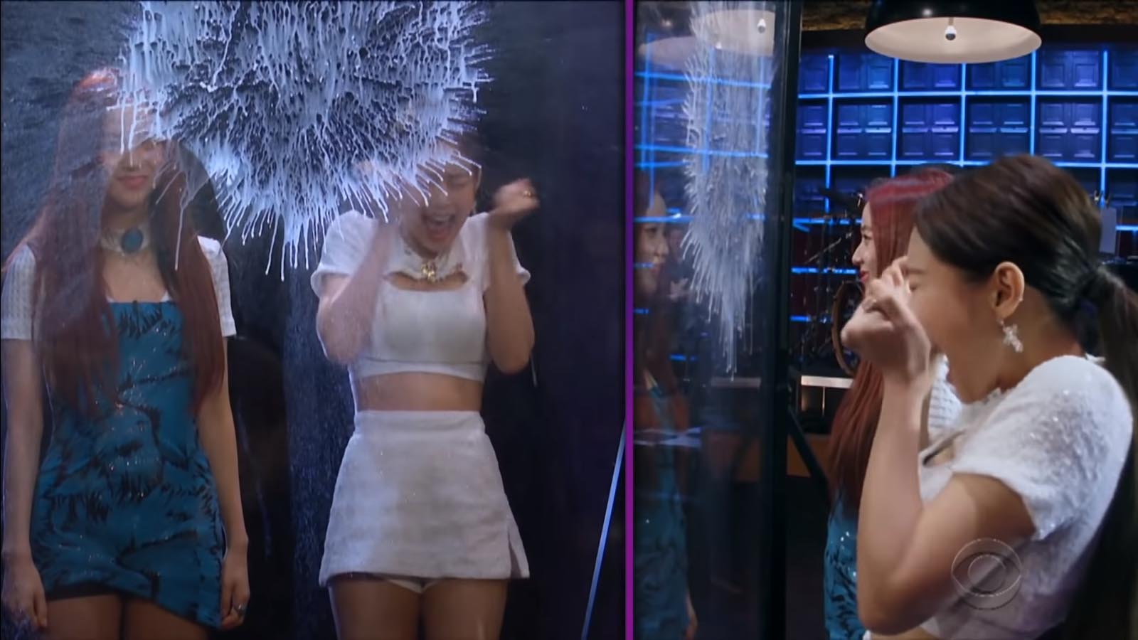 YouTube: Jennie de BLACKPINK vivió gran susto en el show de James Corden