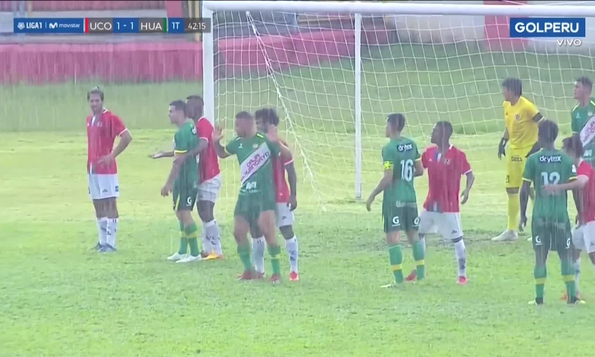 Torneo Clausura: fuerte lluvia se desató en Moyobamba durante el Unión Comercio vs. Sport Huancayo | VIDEO - El Bocón