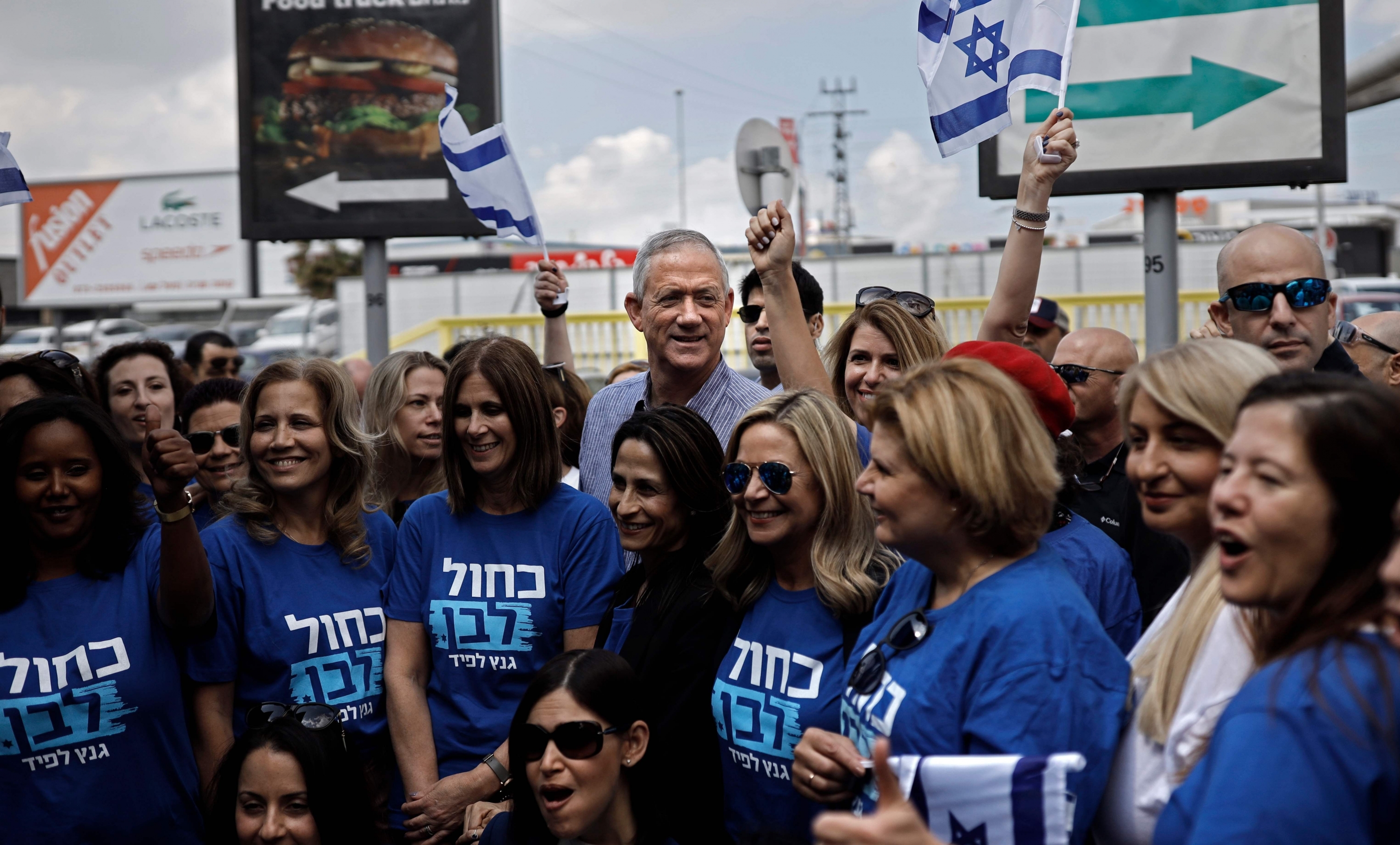 Benny Gantz, el general que puso en jaque a Benjamin Netanyahu. (Foto: AFP)