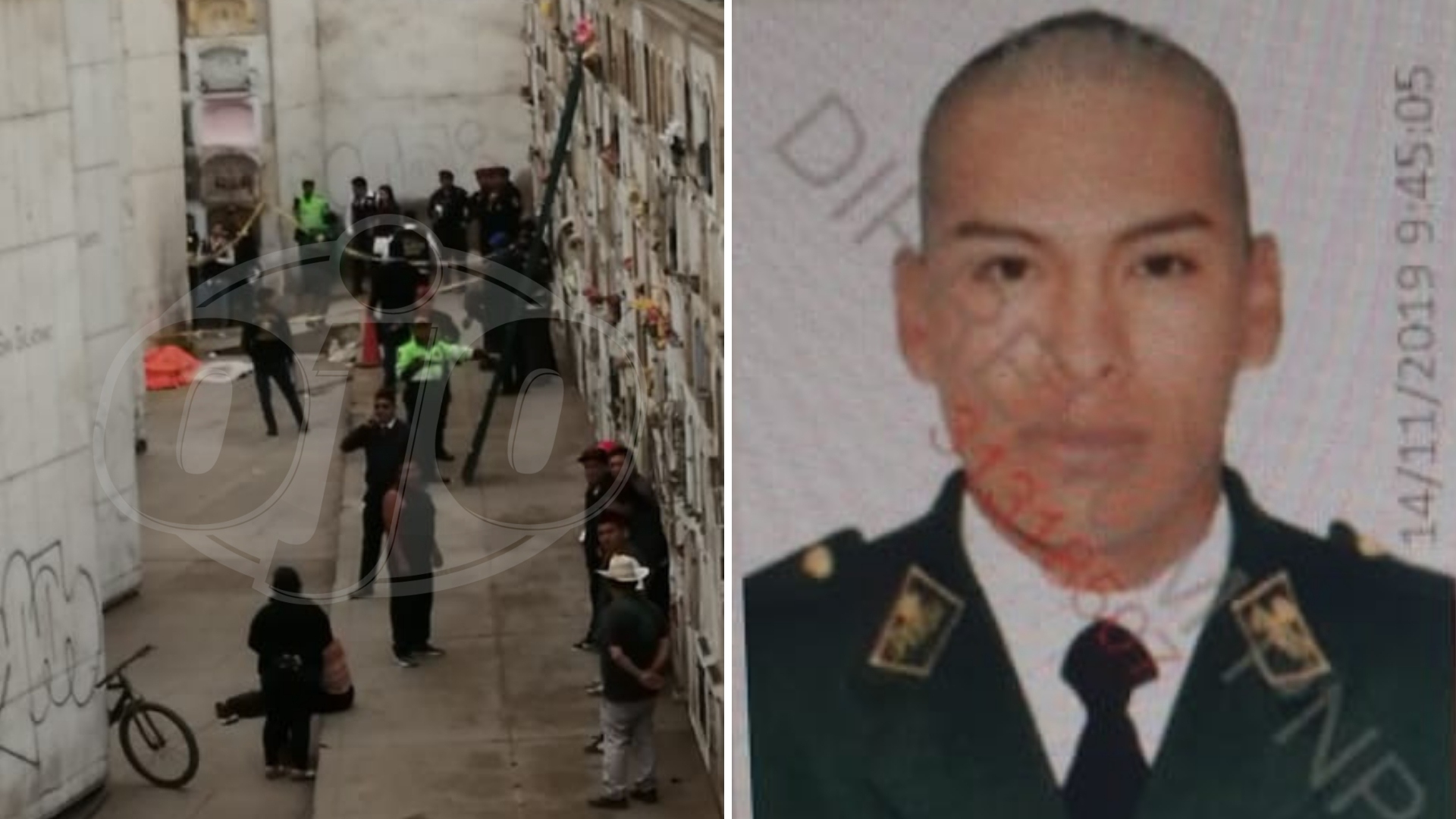 Hallan a policía muerto dentro del cementerio El Ángel│FOTOS - Diario Ojo