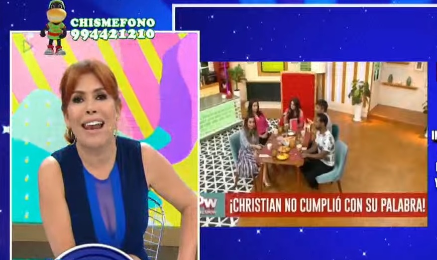 Magaly pone en tela de juicio altos índices de ráting de América | VIDEO - Diario Ojo