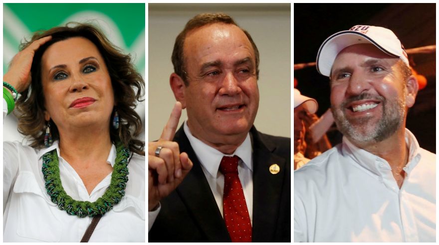 Una ex primera dama, un cirujano y el hijo de un ex presidente buscan la presidencia de Guatemala
