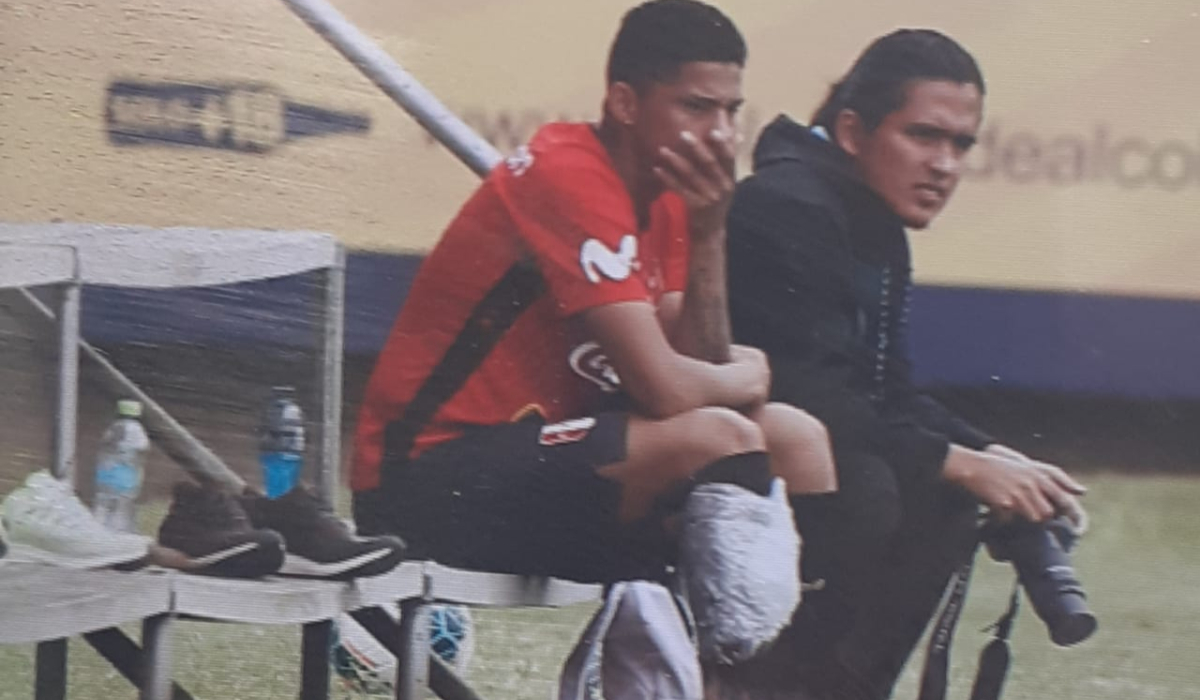 Alianza Lima | Kevin Quevedo dejó el campo tras un fuerte golpe y es duda para el duelo ante Sport Huancayo | FOTO - El Bocón
