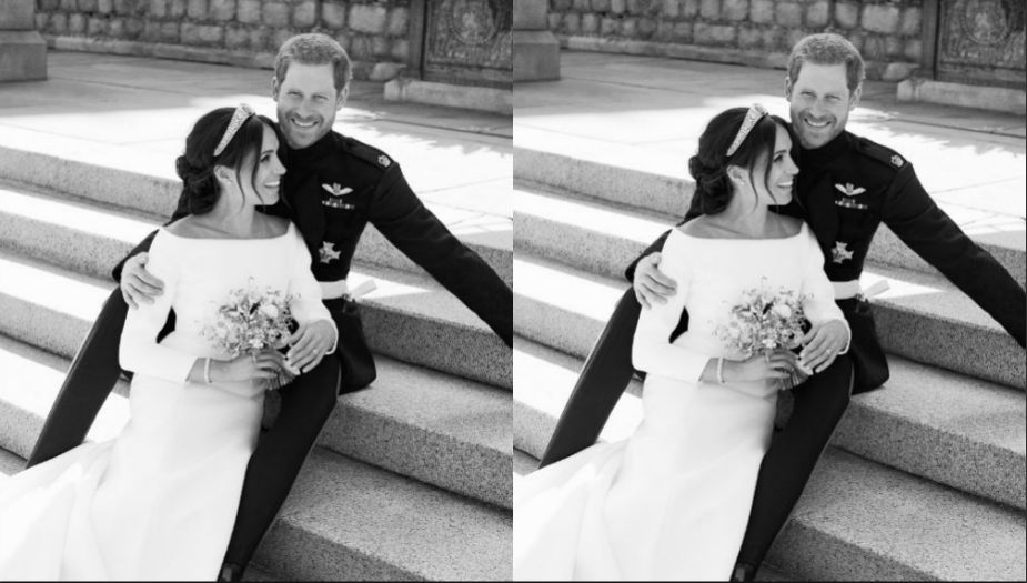Fotos oficiales de la boda real entre el príncipe Harry y Meghan Markle (Twitter @RoyalFamily)