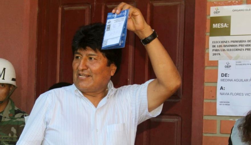 Evo Morales anima a participar en las "históricas" primarias en Bolivia