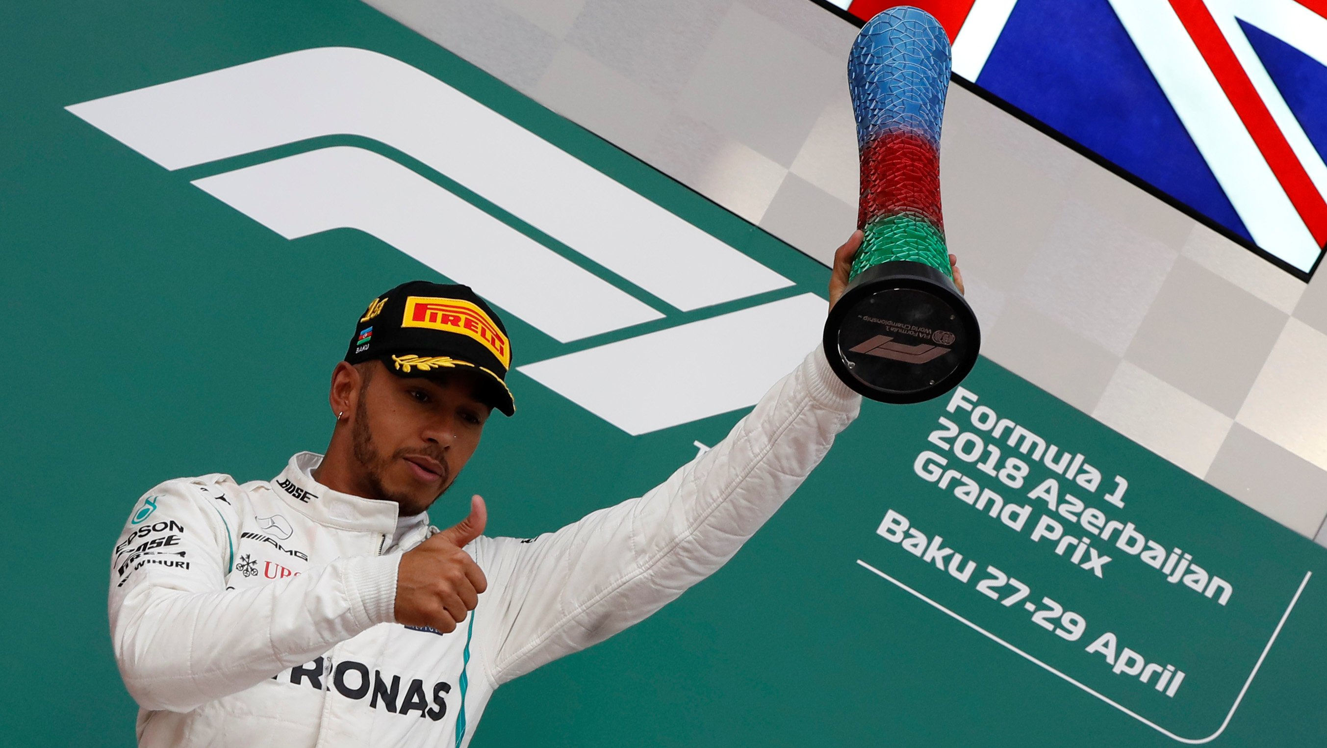 ¡Lewis Hamilton ganó el GP de Azerbaiyán! El británico es líder de la Fórmula 1