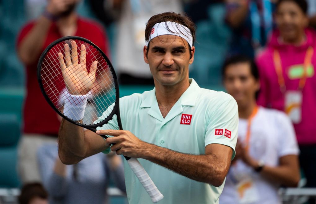 Federer venció a Medvédev en sets corridos y clasificó a cuartos de final del Masters de Miami | VIDEO