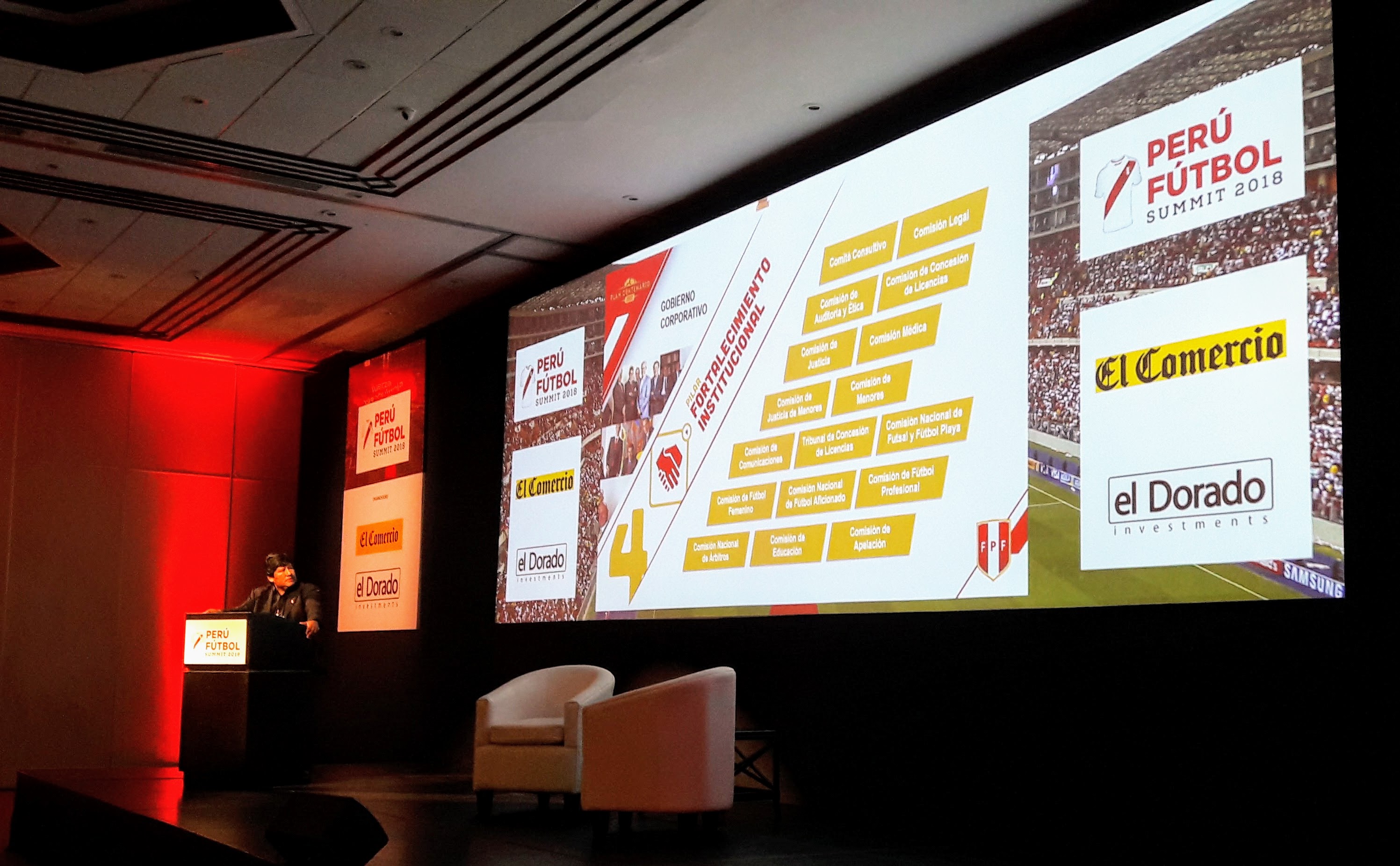 Perú Fútbol Summit 2018 reúne a los actores de la industria del fútbol
