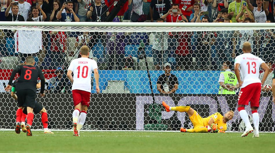 ¡Para no creerlo! Modric y el penal fallado en los minutos finales ante Dinamarca