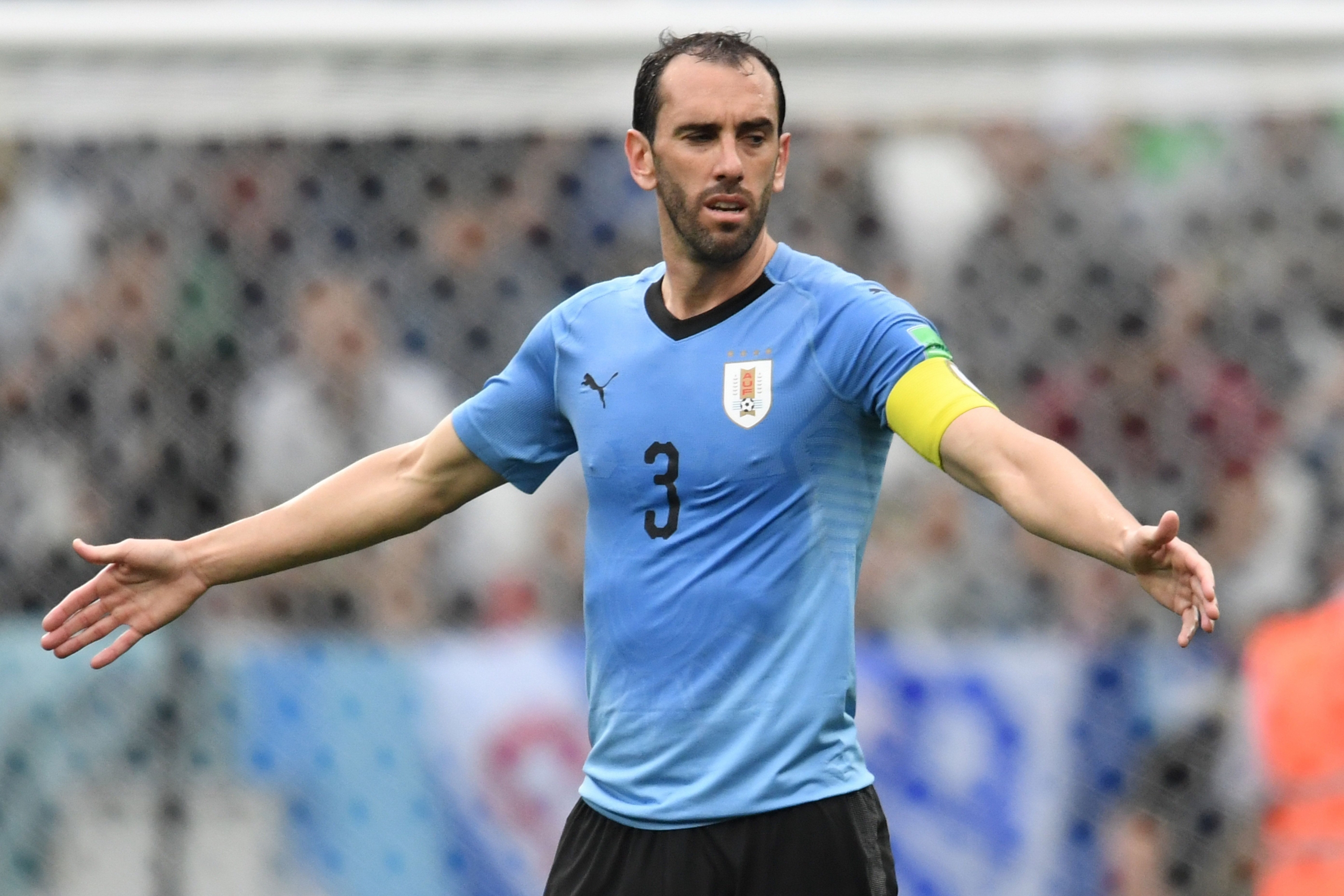 Uruguay vs. Francia: Diego Godín es el capitán celeste con más partidos en mundiales